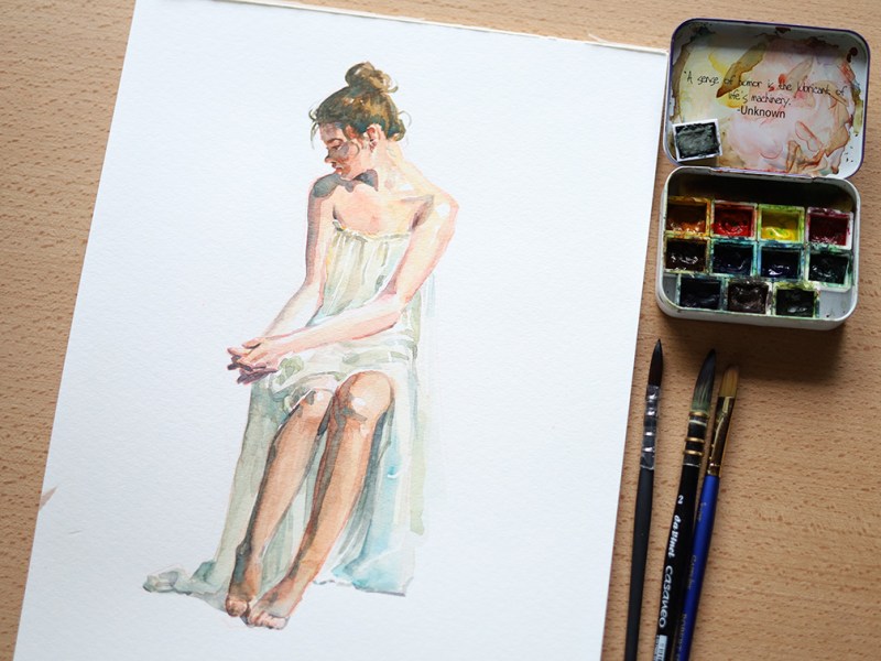 A girl and her&nbsp;chickens